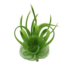 Zac's Alter Ego® Colourful Net Fascinator with Ribbons & Feathers on Clip & Pin