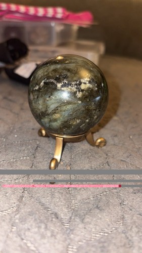 Labradorite sphere crystal - labradorite,