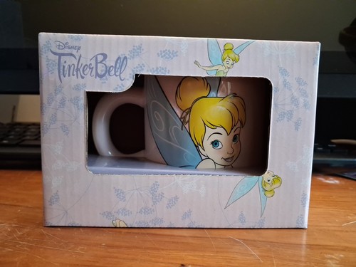 Disney tinkerbell ceramic cup - tinkerbell,