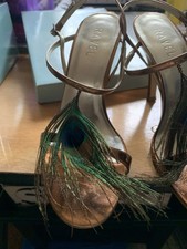 Ravel Gold Stiletto Evening