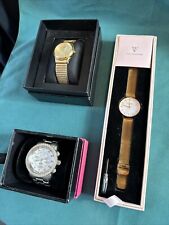 Paul Valentne Gold , Sekonda Gold/River.Island Silver Women Watches
