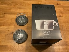 Nespresso Pure Collection 2xEspresso & 2xCappucino Cup (& 2 cups)