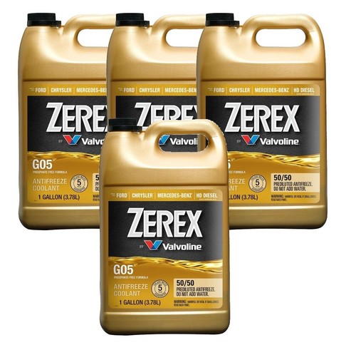 Zerex gallons coolant - 4,