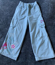 STUNNING GIRLS VINTAGE BLUE BUTTERFLY BY MATTHEW WILLIAMSON DESIGNER DEB AGE 5