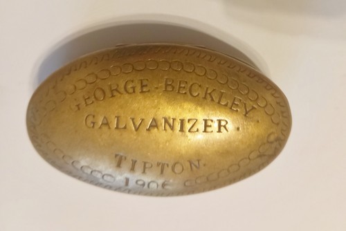 Antique miner style brass - miner’s,