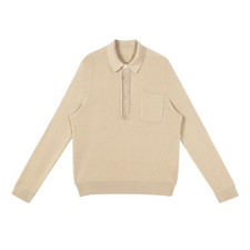 Zegna Beige Waffle Knit