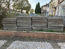 50 (ish) Garden / Drive Paving Slabs - Approximately 60cm by 60cm by 3.5cm