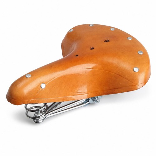 Vintage leather bicycle - vintage,