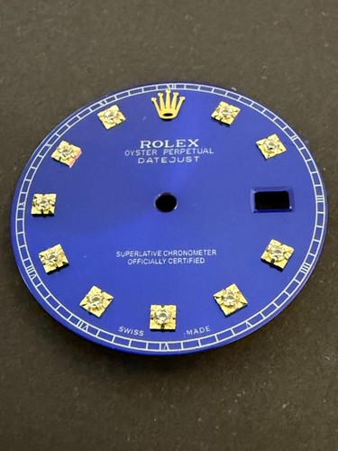 Rolex blue dial - blue, datejust