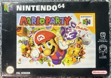 Mario Party - Nintendo 64 N64 Supplied In Original Box With Manual (FreePost)