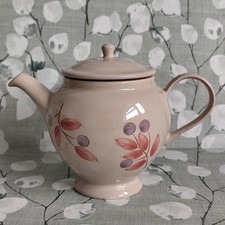 Whittard of Chelsea Rosa 2005 Teapot Hand Painted Ceramic Tea Pot