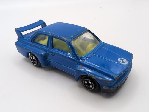Corgi blue bmw e30 - blue, m3