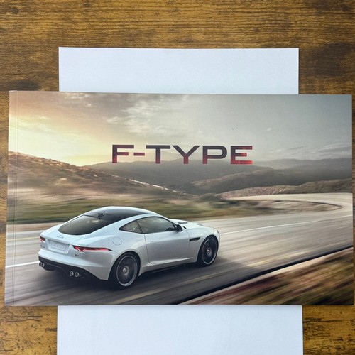 Jaguar type brochure - brochure, 2014