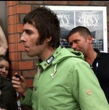 Weekend offender Naz jacket Pear green.  Liam Gallagher Oasis Beady Eye