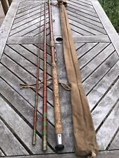 Vintage Alcock’s The Billy Lane ‘Big River’ 3 Piece Match Rod In Original BagVGC