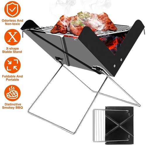 Foldable bbq grill charcoal - foldable,