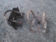 1995 FORD ESCORT 1.8D MK5B VAN REAR LEAF SPRING U BOLT AXLE CLAMPS PAIR