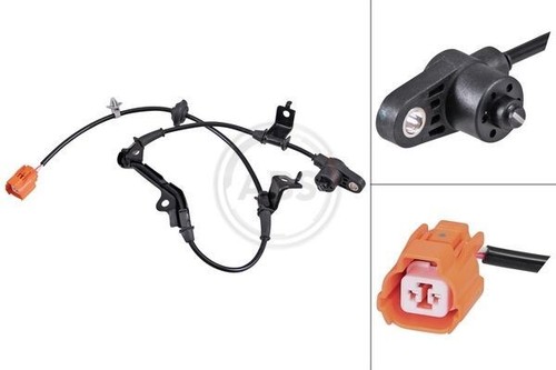 Front left abs sensor s - left,