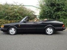 Saab 900 Classic - Black Mohair Soft Top Hood