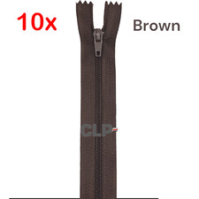 Nylon Zips No3 Closed End  6"