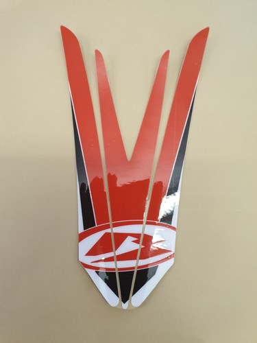 Beta evo front mudguard decal - front,