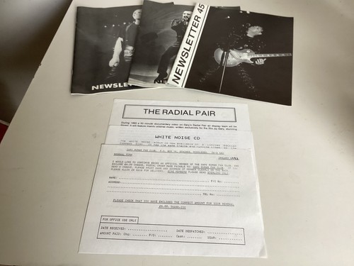 Gary numan fan club - 3, x