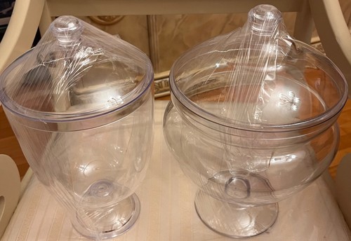Pack acrylic apothecary jars - 2,