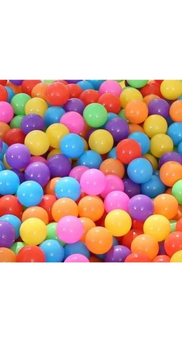 105 multicolour ball pit - pit, balls