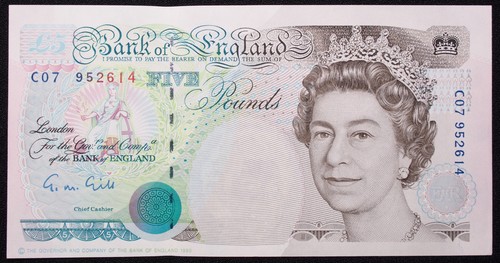 Bank england 5 - bank, five