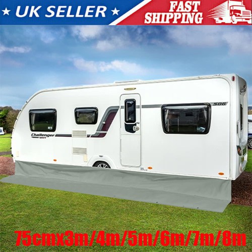 Caravan awning draught skirt - caravan,