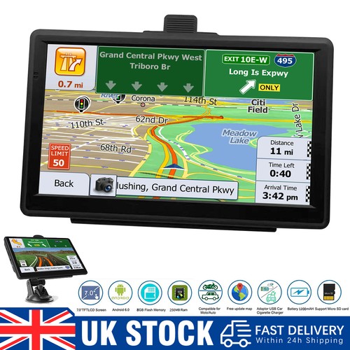 Touch screen car truck - touch, sat