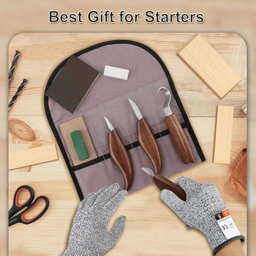 Wood carving tools - carving, 8pcs