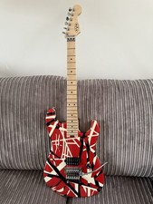 EVH Striped Series Guitar Red