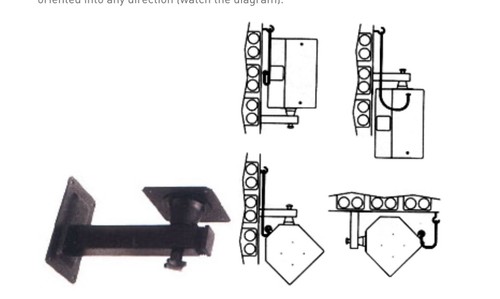 Ecler black wall mount - ecler,
