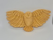 Hand Carved Wooden Owl