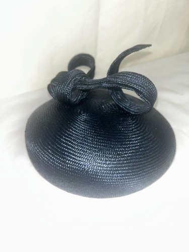 Whiteley pillboxhat navy hat - whiteley,