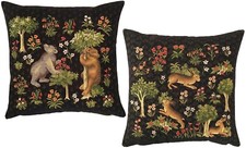 SET OF 2 MILLEFLEURS FOREST