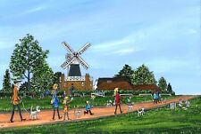 A4 Print The windmills of my