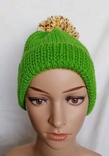 Hand Knitted Bobble Hat with