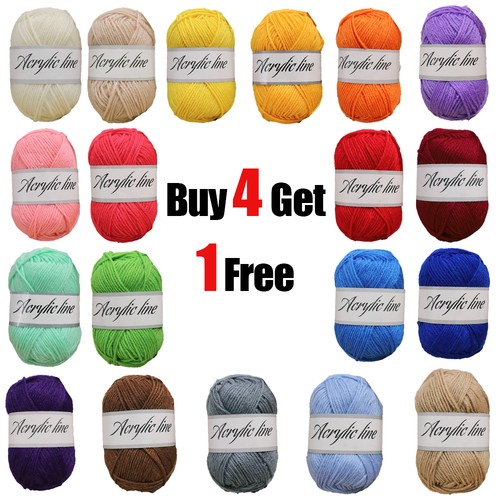 100 acrylic yarn 50g - acrylic, double