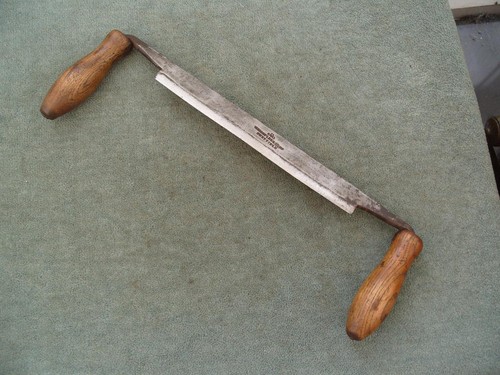 Large straight drawknife - large,
