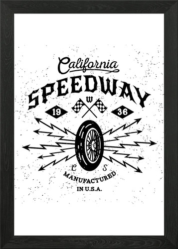 California speedway framed - california,