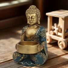 Golden Resin Buddha Statue