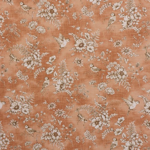 Finch floral toile - finch,