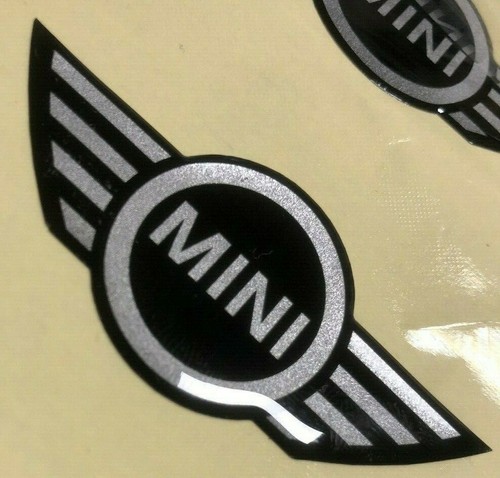 Mini steering wheel badge - badge, logo
