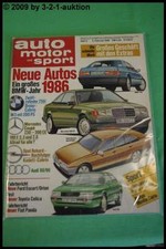 AMS Auto Motor Sport 3/86