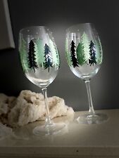 Luxury CHRISTMAS Wine Glasses Tree Scandi Cocktail Party Xmas Eve Filler GIFT
