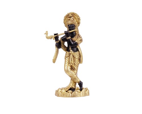 Shri krishna brass statue - shri, for