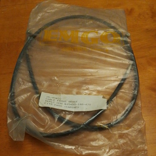 Emgo front brake - emgo, cable