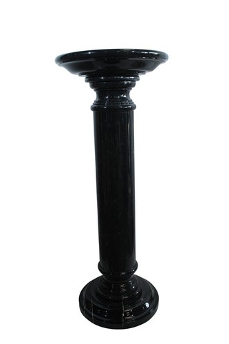 Elegant black marble display - elegant,